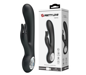 USB Şarjlı 7 Titreşim Modlu ve Isıtma Fonksiyonlu Rabbit Vibratör - Carina
