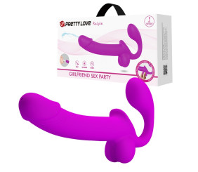 Çift Taraflı Strapless Su Fışkırtmalı Strap-On – Kelpie