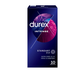 Durex Intense Uyarıcı Jelli ve Tırtıklı Prezervatif 10'lu Durex Intense Uyarıcı Jelli ve Tırtıklı Prezervatif 10'lu