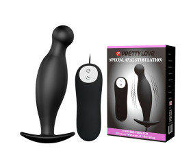 12 Fonksiyon Kumandalı 11,7 cm Titreşimli Anal Plug