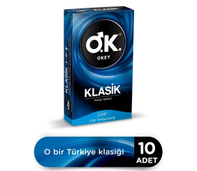 Okey Prezervatif 10'lu Klasik