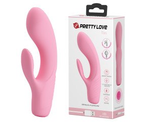 12 Fonksiyonlu Hafızalı USB Şarjlı G-Nokta ve Klitoris Vibratörü – Tim (Pembe)