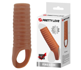 Ribbed Dokulu Penis Kılıfı – Hollman
