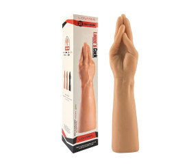 35 cm Dev Boy Ekstra Kalın Realistik El Tasarımlı Dildo – Melez