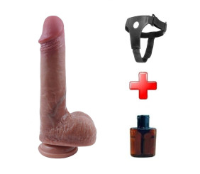 22 cm Çift Katmanlı Ultra Gerçekçi Melez Belden Bağlamalı Vantuzlu Dildo Penis – Velmora 22 cm Çift Katmanlı Ultra Gerçekçi Melez Belden Bağlamalı Vantuzlu Dildo Penis – Velmora