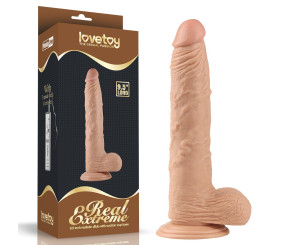 23.5 cm Realistik Vantuzlu Anal Vajinal Dildo Penis