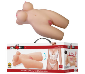 8.5 kg Soft Skin Çift Girişli Tam Boy Üst Gövde Mastürbatör – Mia