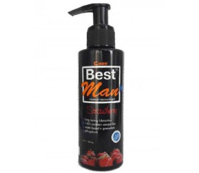 Cabs Best Man Su Bazlı Çilek Aromalı Kayganlaştırıcı Jel 150 ml