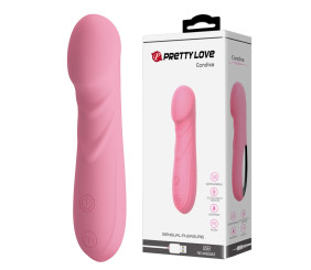 USB Şarjlı 30 Titreşim Modlu Silikon G-Spot Masaj Vibratörü - Candice