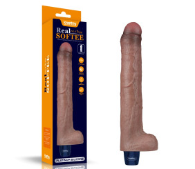 26.5 cm USB Şarjlı Yeni Nesil Realistik Titreşimli Dildo Penis