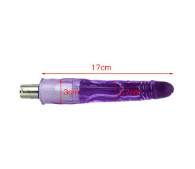 Seks Makinesi Aksesuarı P08 17CM Jel Dildo
